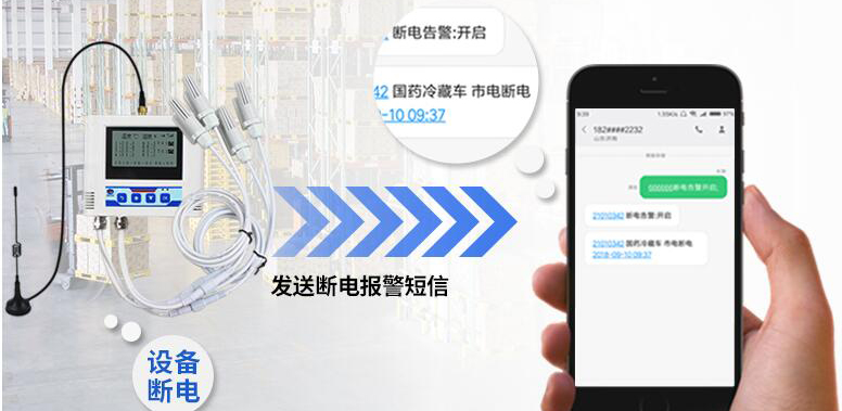 多探头型冷链全程温湿度在线监测系统(图2)