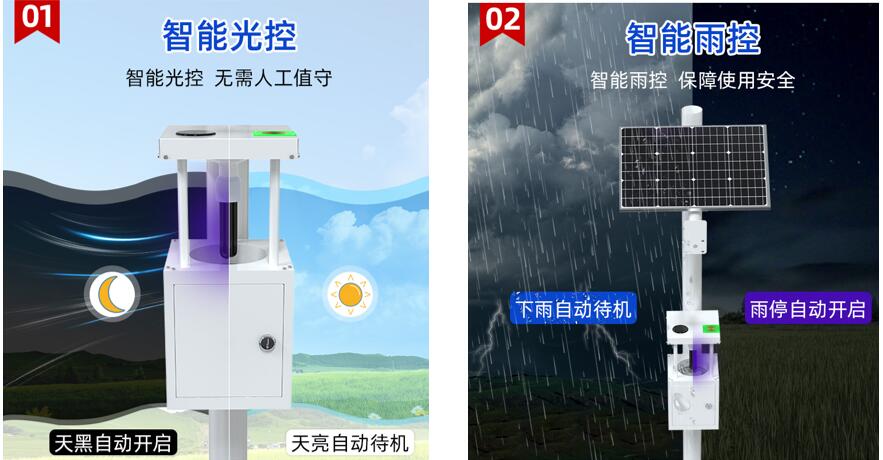 风吸式杀虫灯杀虫监测系统(图2)